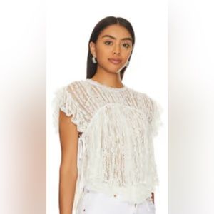 Free People Lucea Lace Top